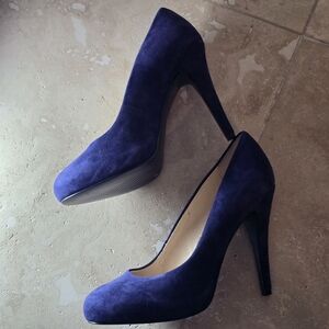 Elegant Blue Women's Heels SZ 9M